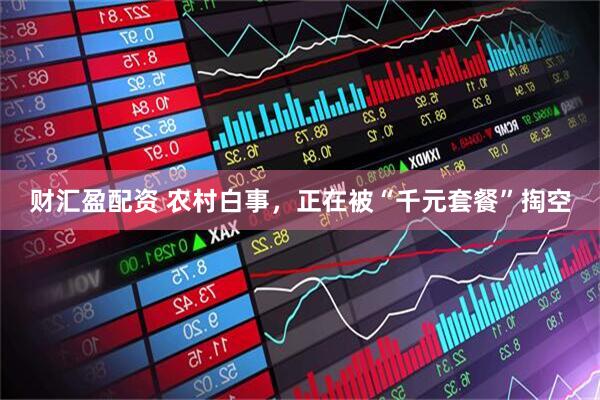 财汇盈配资 农村白事，正在被“千元套餐”掏空